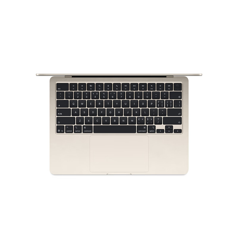 Apple/苹果AI笔记本/2025款MacBook Air13英寸M4 (10+8核) 16G 256G星光色电脑MW0Y3CH/A